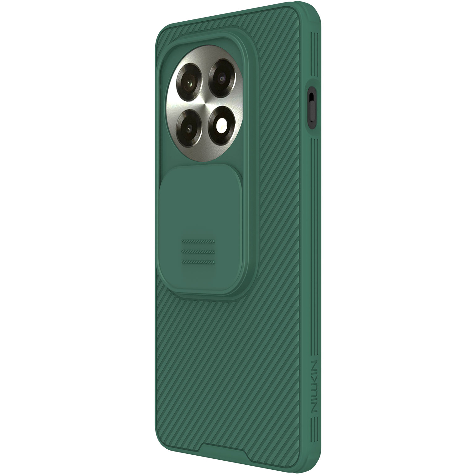 Etui z ochroną aparatu Nillkin CamShield Pro do OnePlus 13R, zielone